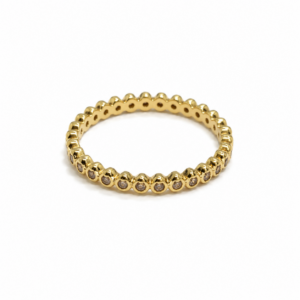 Anel Eternité Dourado